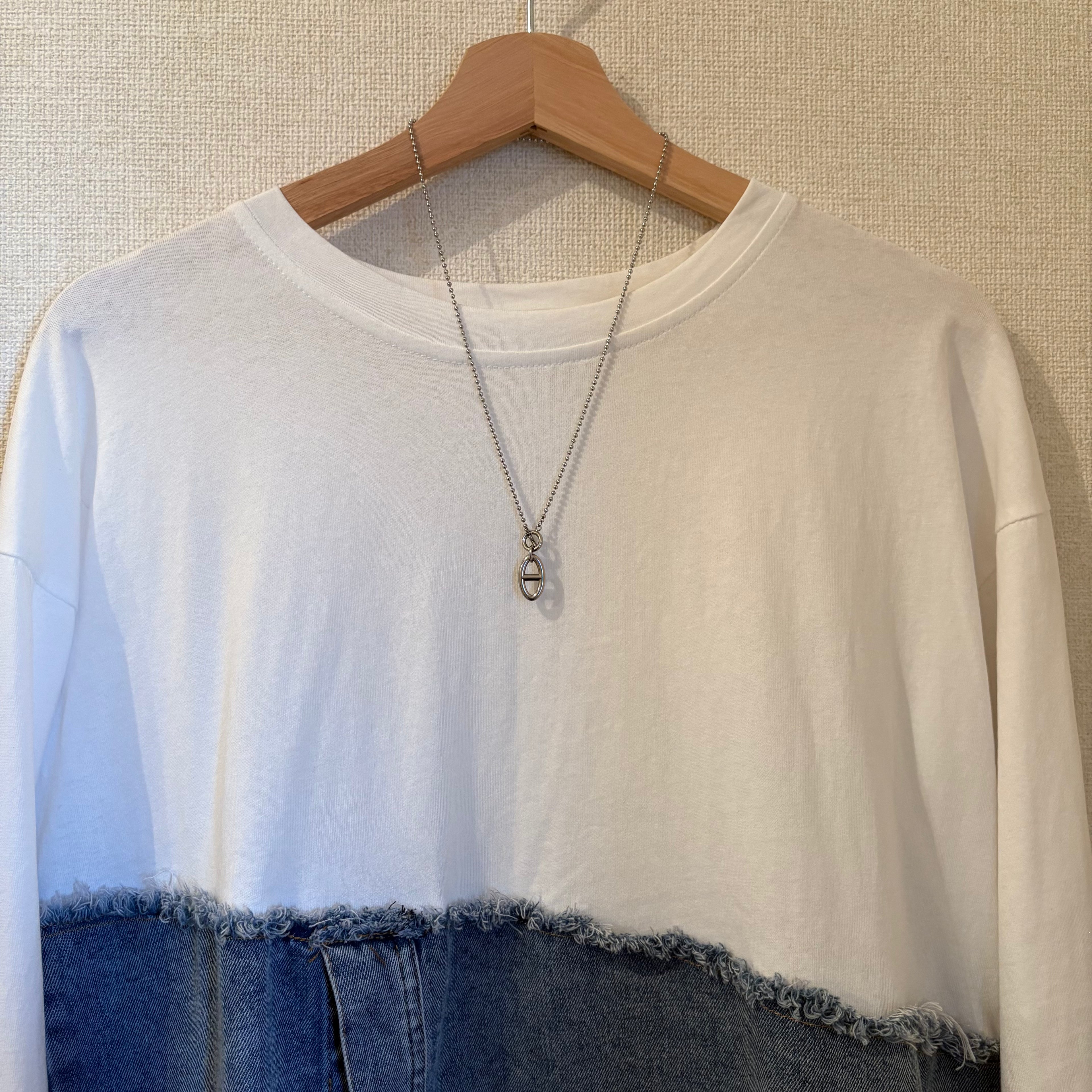 デニムドッキングロンTEE_3色展開