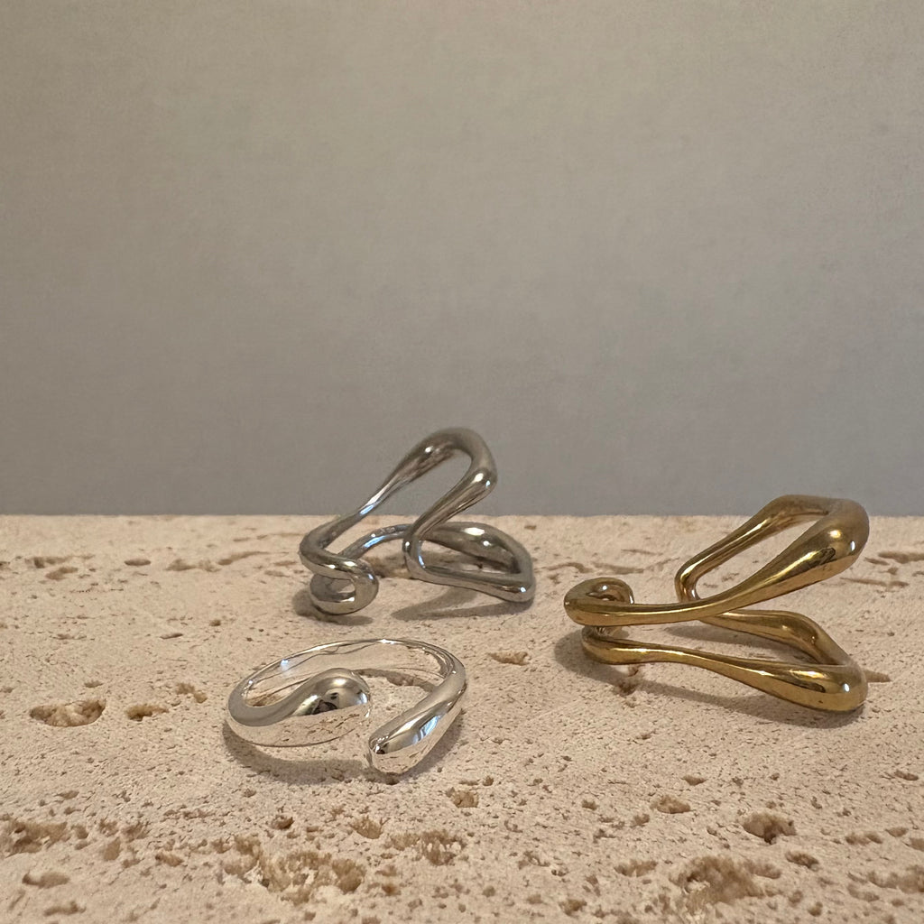 【金属アレルギー対応】イヤーカフ_2色展開