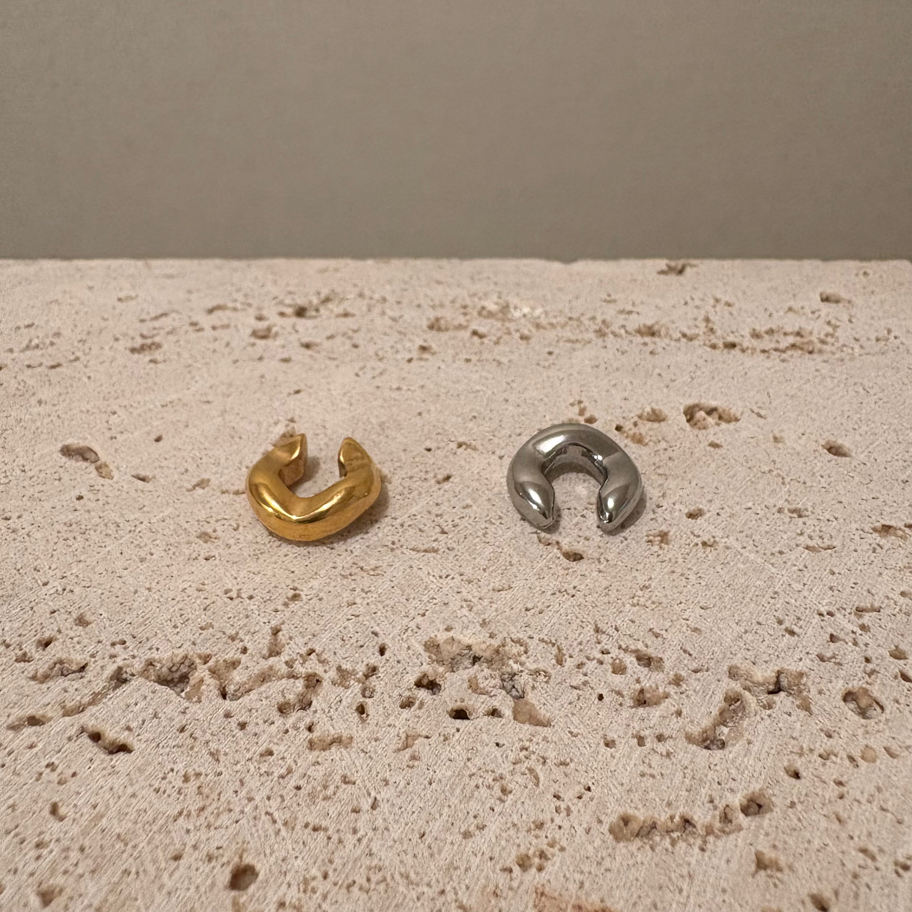 【金属アレルギー対応】イヤーカフwave_2色展開